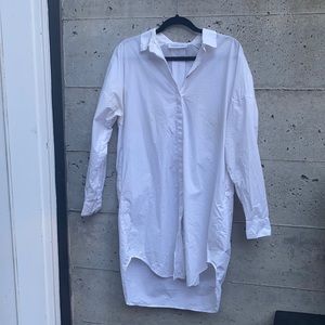White Assembly Label Shirt Dress